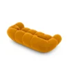 Samtstoff 2-Sitzer Couch Liva