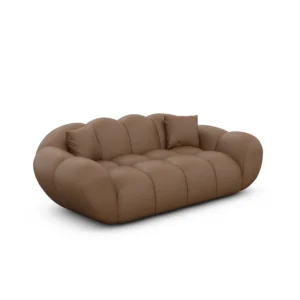 Echtleder 2-Sitzer Couch Liva