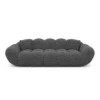 Bouclé 3-Sitzer Couch Liva