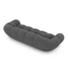 Bouclé 3-Sitzer Couch Liva