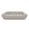 Bouclé 3-Sitzer Couch Liva