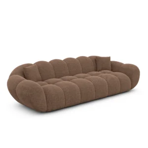 Strukturstoff 4-Sitzer Couch Liva