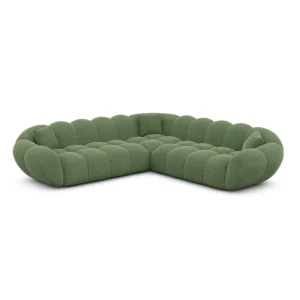 Strukturstoff Ecksofa Liva