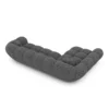 Bouclé L-Form Sofa Liva