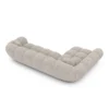 Bouclé L-Form Sofa Liva