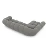 Strukturstoff L-Form Sofa Liva
