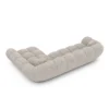 Bouclé L-Form Sofa Liva