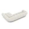 Bouclé L-Form Sofa Liva