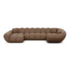 Echtleder U-Form XL Wohnlandschaft Liva