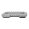 Echtleder U-Form XL Wohnlandschaft Liva