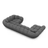 Kunstleder U-Form XL Wohnlandschaft Liva