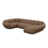 Echtleder U-Form XL Wohnlandschaft Liva