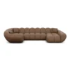 Echtleder U-Form XL Wohnlandschaft Liva