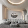 Echtleder U-Form XL Wohnlandschaft Liva