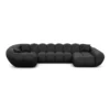 Kunstleder U-Form XL Wohnlandschaft Liva