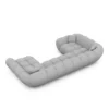 Kunstleder U-Form XL Wohnlandschaft Liva
