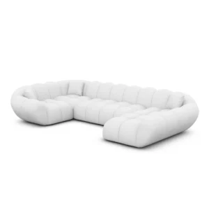 Kunstleder U-Form XL Wohnlandschaft Liva