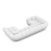 Kunstleder U-Form XL Wohnlandschaft Liva