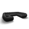 Kunstleder U-Form XXL Panorama Sofa Liva