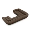 Echtleder U-Form XXL Wohnlandschaft Liva