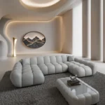 Echtleder U-Form XXL Wohnlandschaft Studio Liva