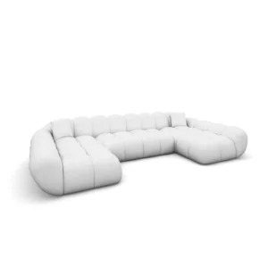 Echtleder U-Form XXL Wohnlandschaft Studio Liva