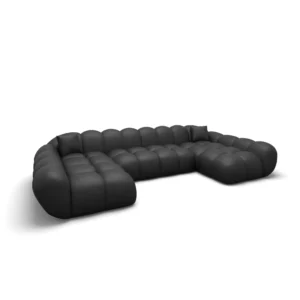 Kunstleder U-Form XXL Wohnlandschaft Studio Liva