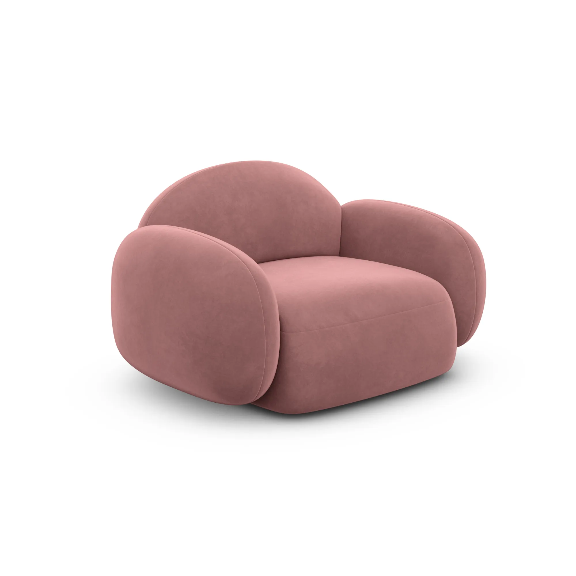 Samtstoff Sessel Lumira – Bild 22