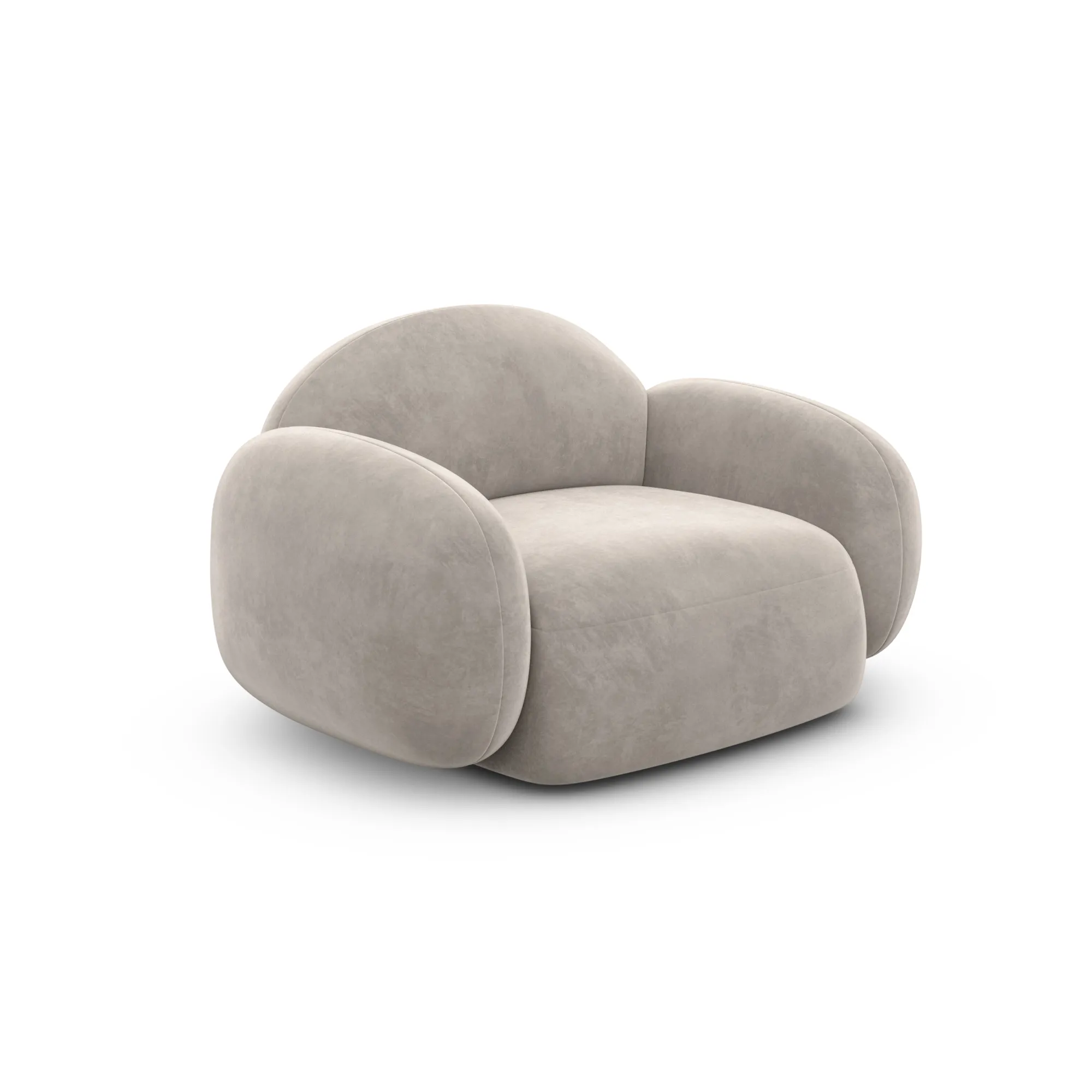 Samtstoff Sessel Lumira – Bild 28