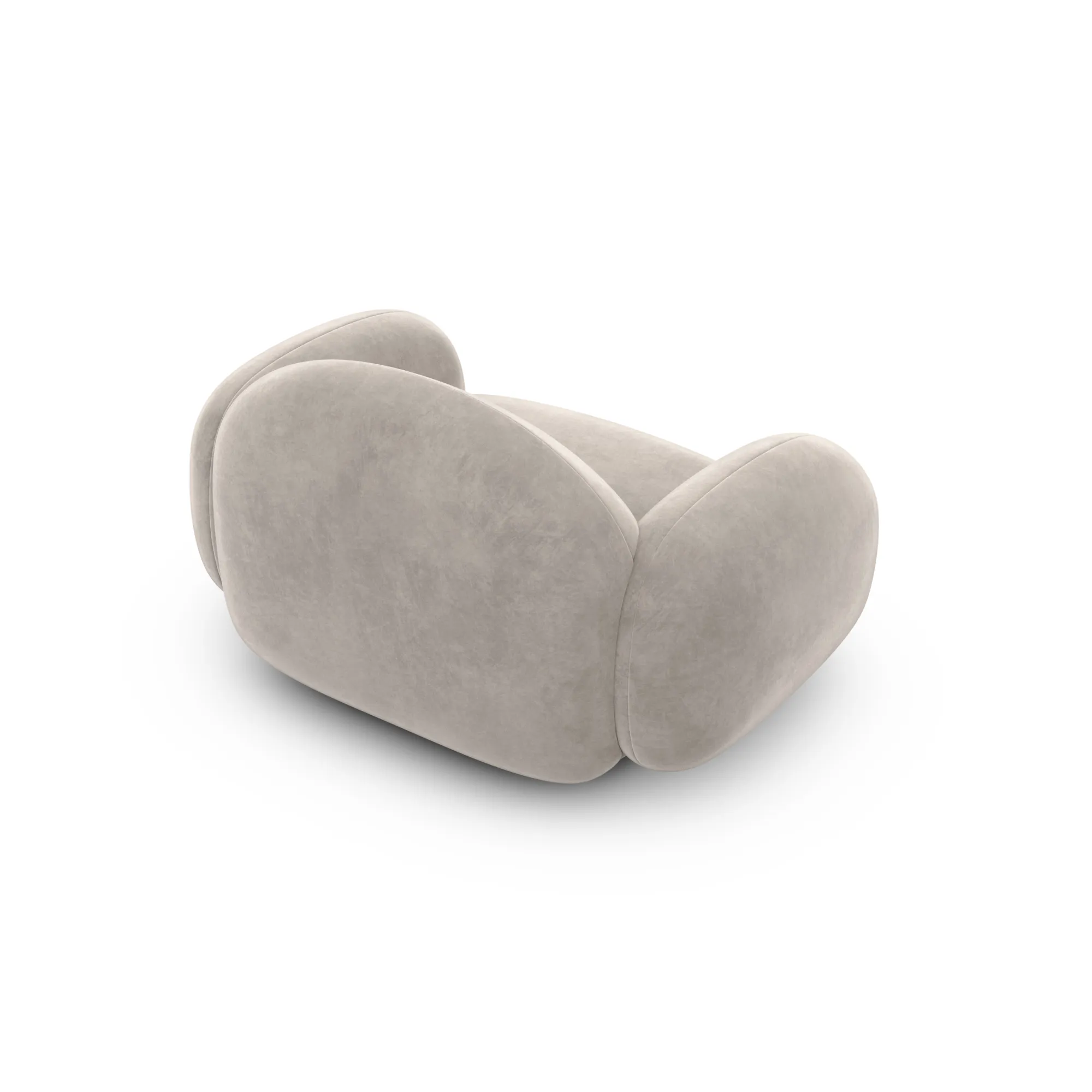 Samtstoff Sessel Lumira – Bild 30