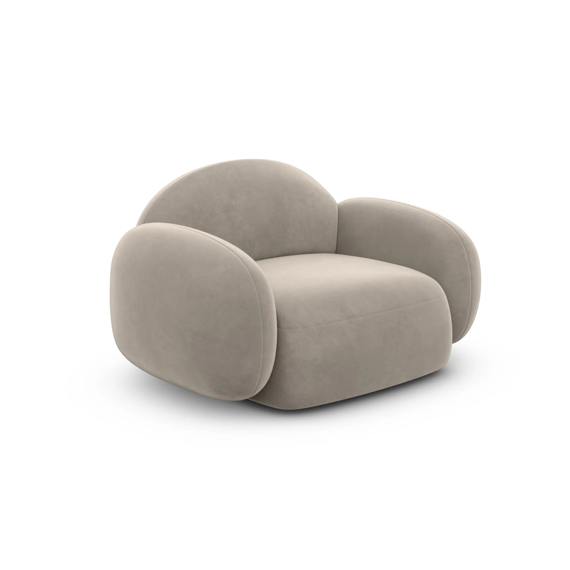 Samtstoff Sessel Lumira – Bild 31