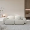 Bouclé 2-Sitzer Couch Lumira
