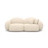 Strukturstoff 2-Sitzer Couch Lumira – Bild 39