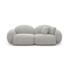 Strukturstoff 2-Sitzer Couch Lumira – Bild 21