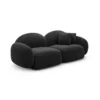 Samtstoff 2-Sitzer Couch Lumira – Bild 34
