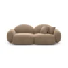 Samtstoff 2-Sitzer Couch Lumira – Bild 38