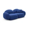 Samtstoff 2-Sitzer Couch Lumira – Bild 22