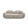 Samtstoff 2-Sitzer Couch Lumira – Bild 26