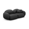 Echtleder 2-Sitzer Couch Lumira – Bild 9