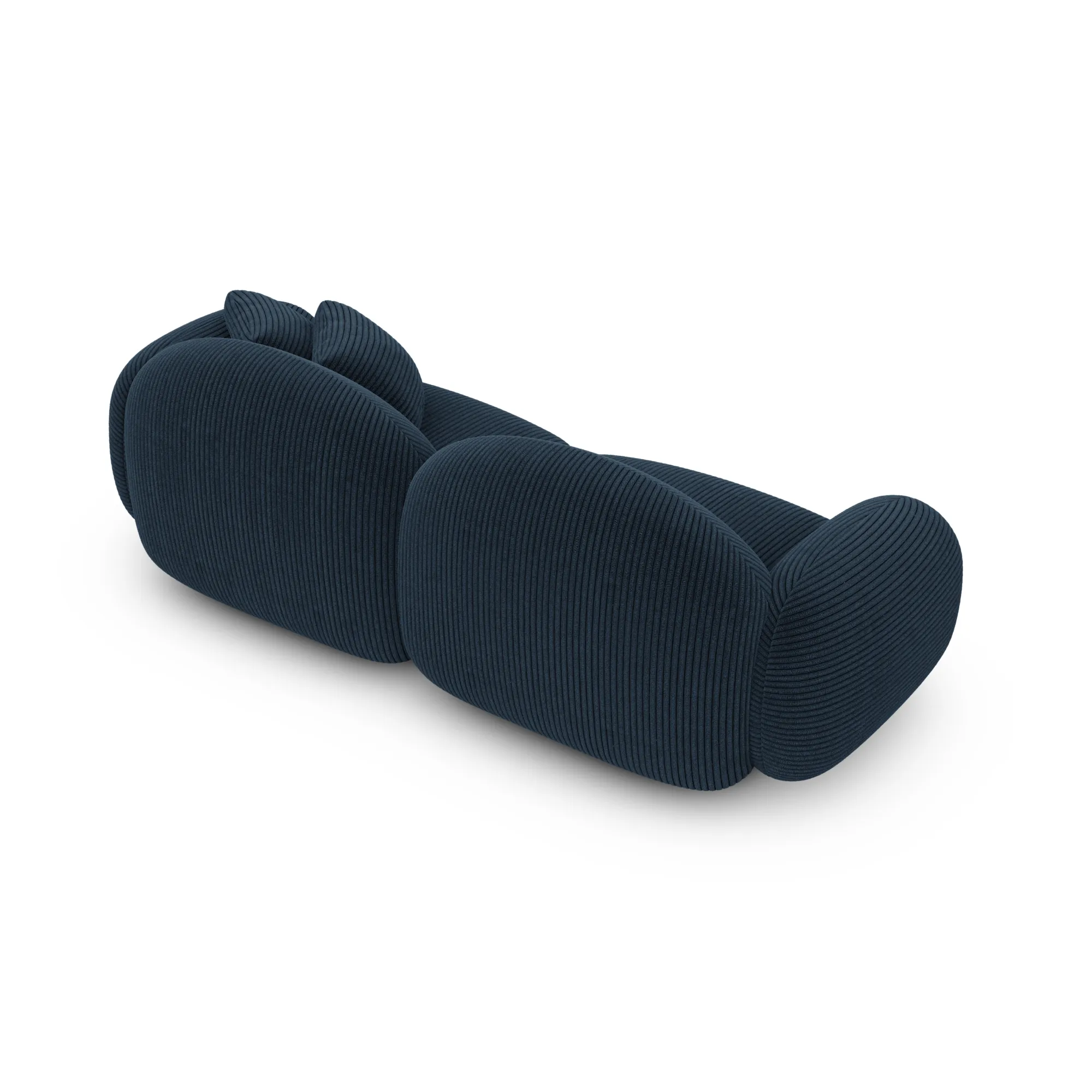 Cord 3-Sitzer Couch Lumira – Bild 16