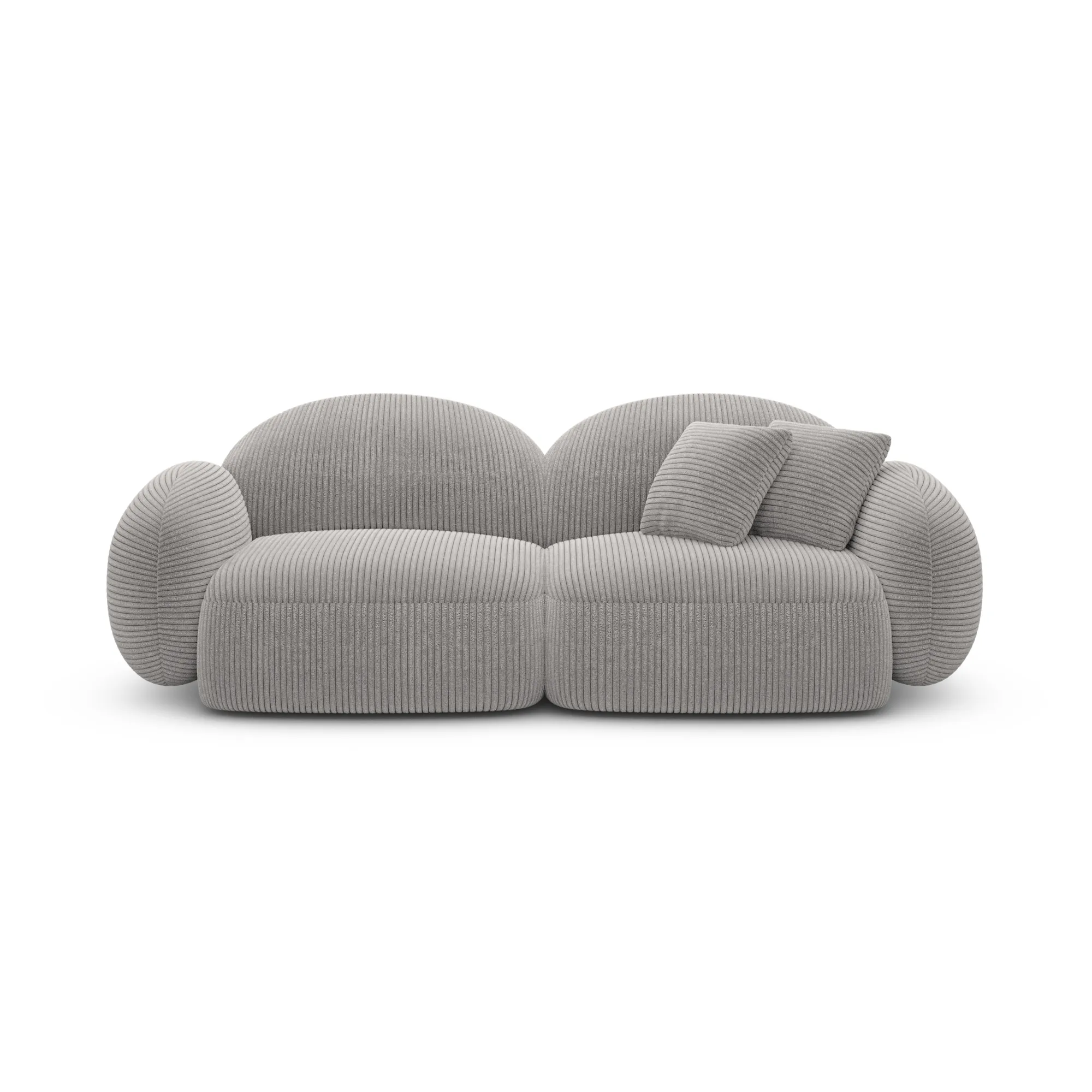 Cord 3-Sitzer Couch Lumira – Bild 12