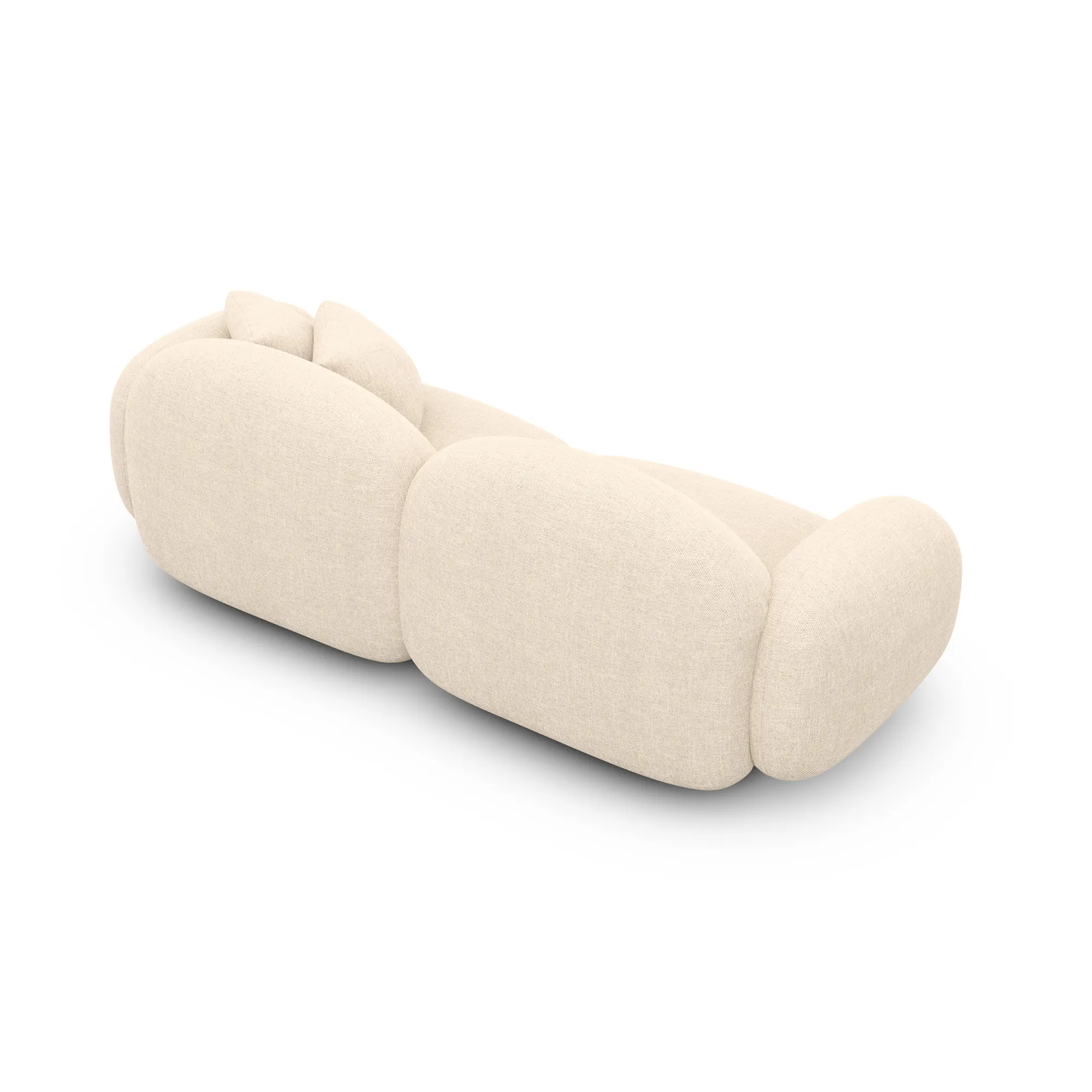 Strukturstoff 3-Sitzer Couch Lumira – Bild 31