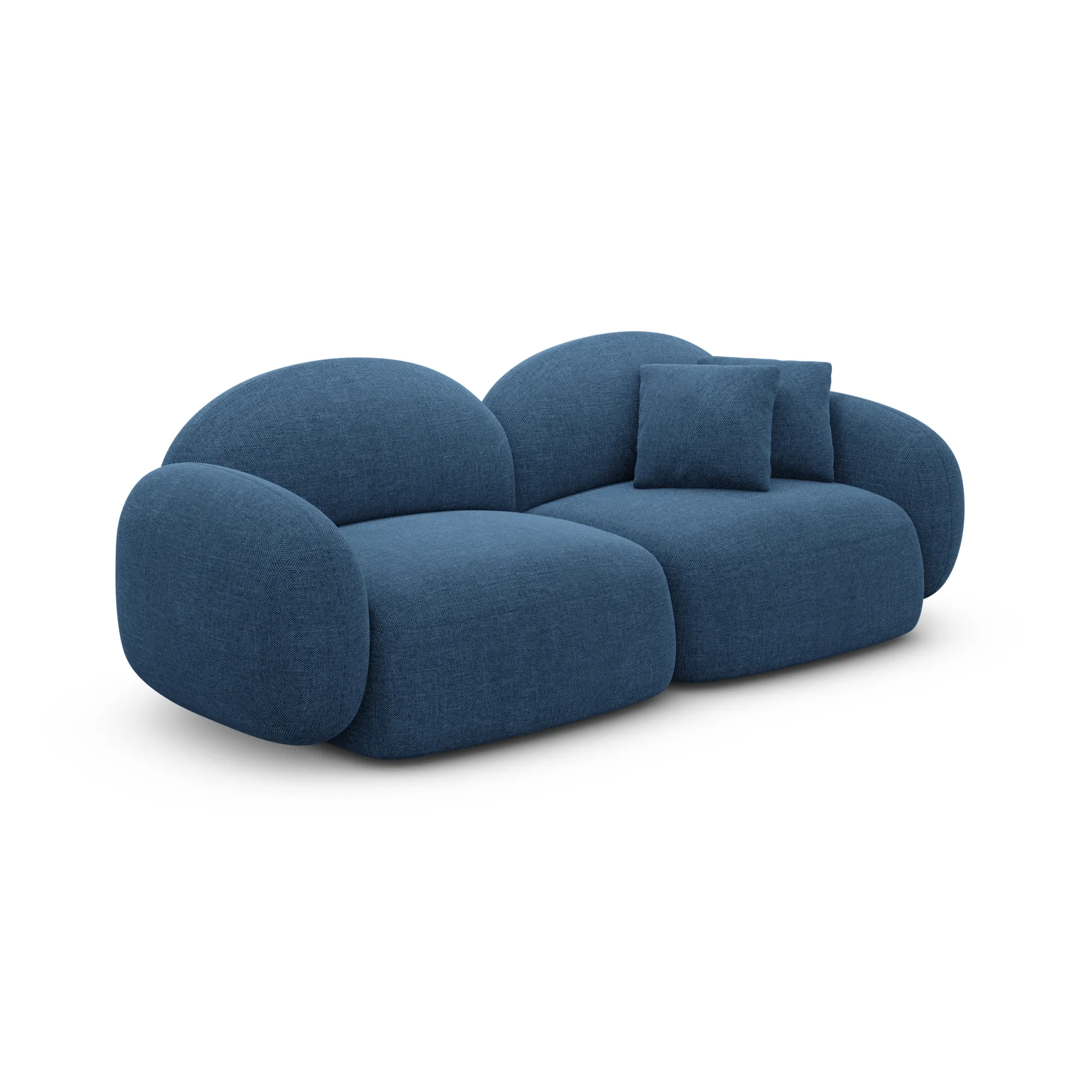 Strukturstoff 3-Sitzer Couch Lumira – Bild 32