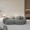 Strukturstoff 3-Sitzer Couch Lumira – Bild 10