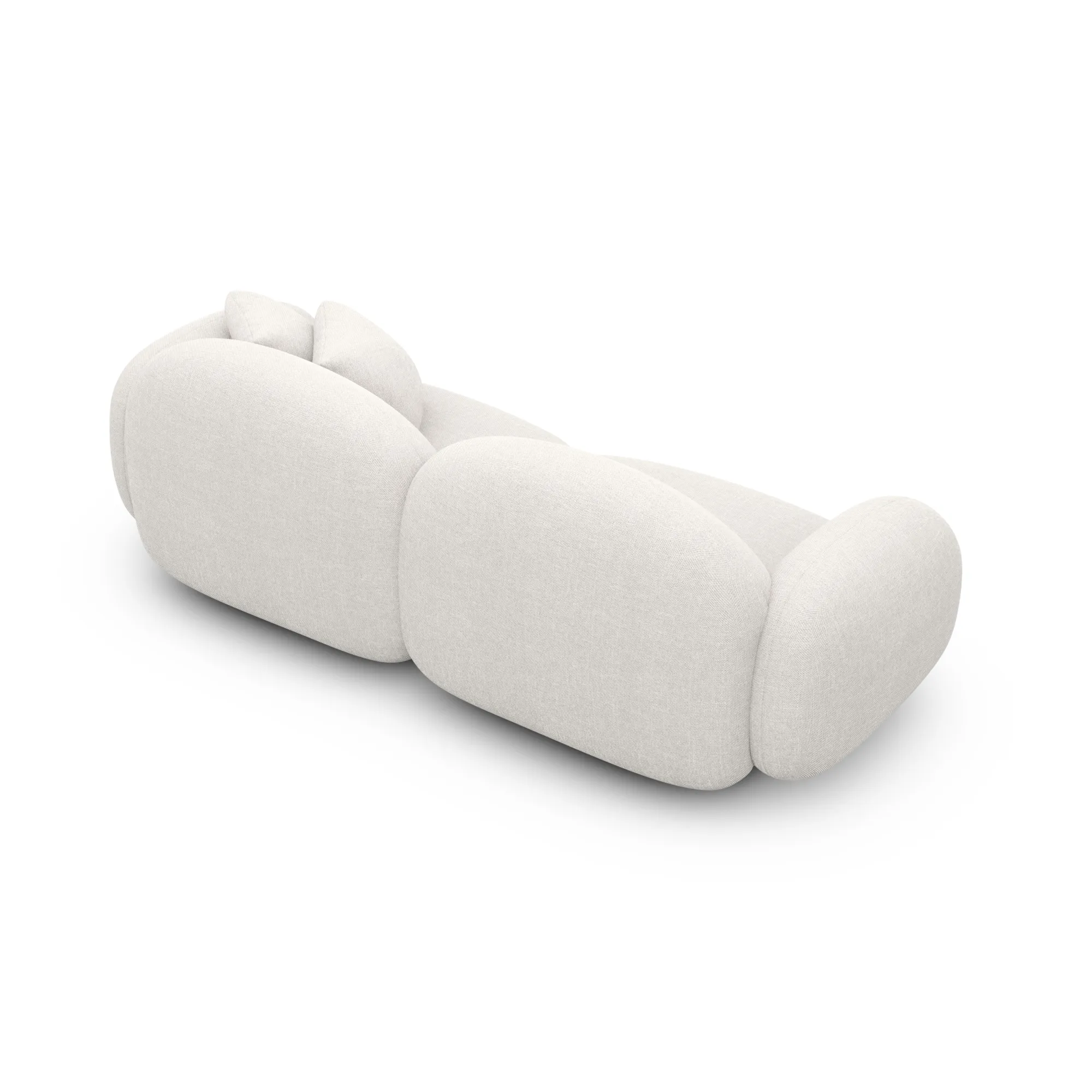Strukturstoff 3-Sitzer Couch Lumira – Bild 16