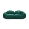 Samtstoff 3-Sitzer Couch Lumira – Bild 20