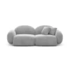 Samtstoff 3-Sitzer Couch Lumira – Bild 23