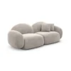 Samtstoff 3-Sitzer Couch Lumira – Bild 34