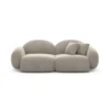 Samtstoff 3-Sitzer Couch Lumira – Bild 38