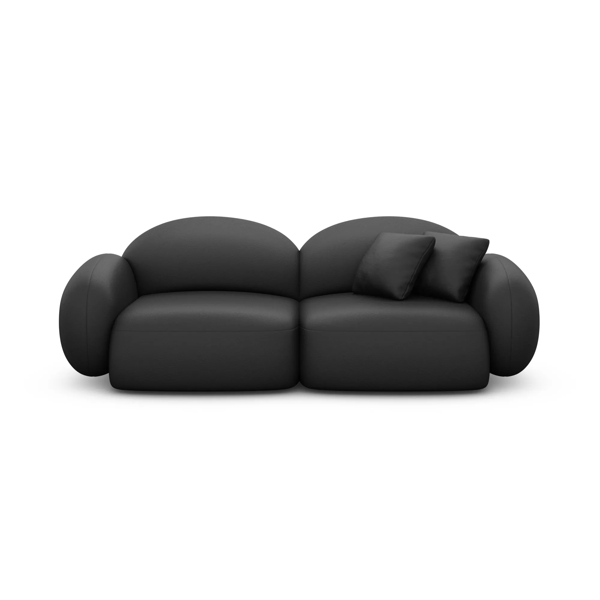 Echtleder 3-Sitzer Couch Lumira – Bild 13
